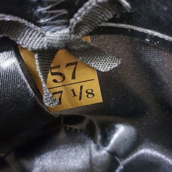 Justin Boots Black Cowboy Hat - Picture 5 of 6